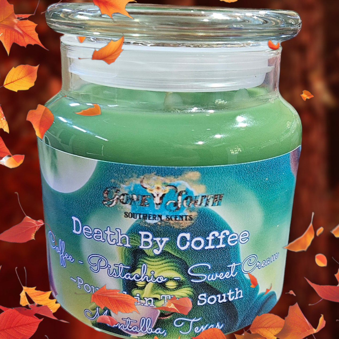 16 oz Halloween Fall candle